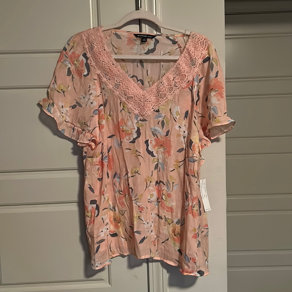 ZAC & Rachel Top, 1X, new, tags attached.